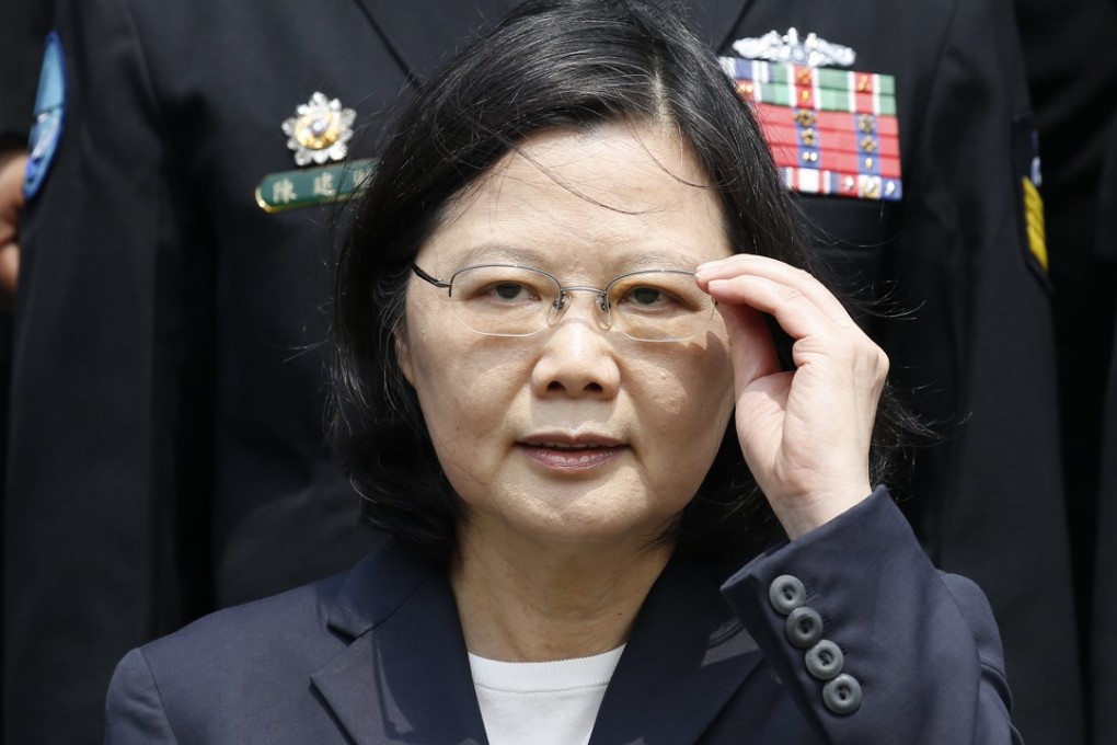 Taiwanese President Tsai Ing-wen says Beijing should handle the case of detained activist Li Ming-che with care. Photo: EPA