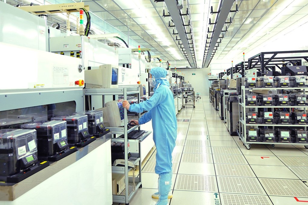 SMIC’s 28nm business reached 5 per cent of wafer revenue in the first quarter, representing a growth of 39 per cent quarter on quarter. Photo: Handout