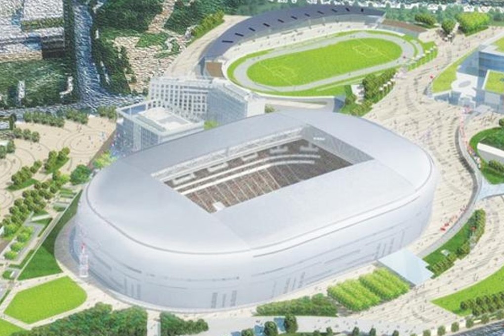The proposed 50,000-seat stadium at Kai Tak Sports Park. Photo: Handout