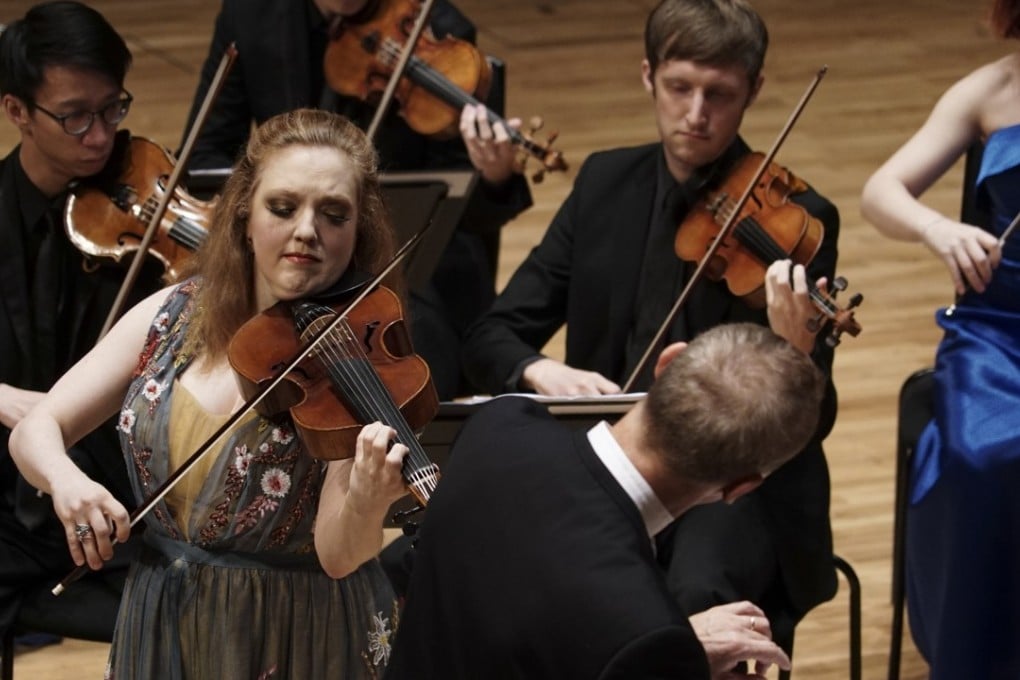 Rachel Barton Pine performing with the City Chamber Orchestra of Hong Kong. Photo: CCOHK