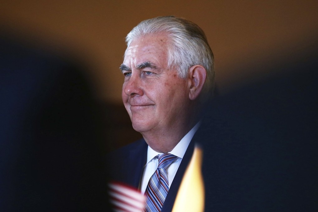 US Secretary of State Rex Tillerson pictured during his trip to Australia. Photo: Associated Press