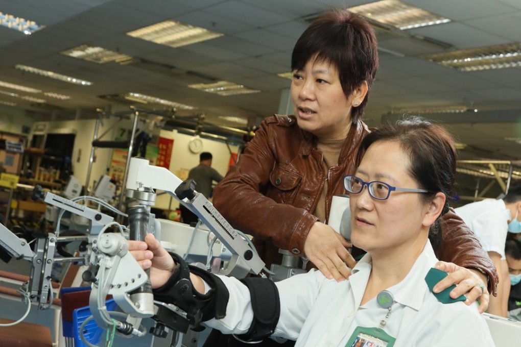 Dr Serena Ng says the technology helps patients who are often too afraid to venture outside again after suffering a stroke. Photo: Handout