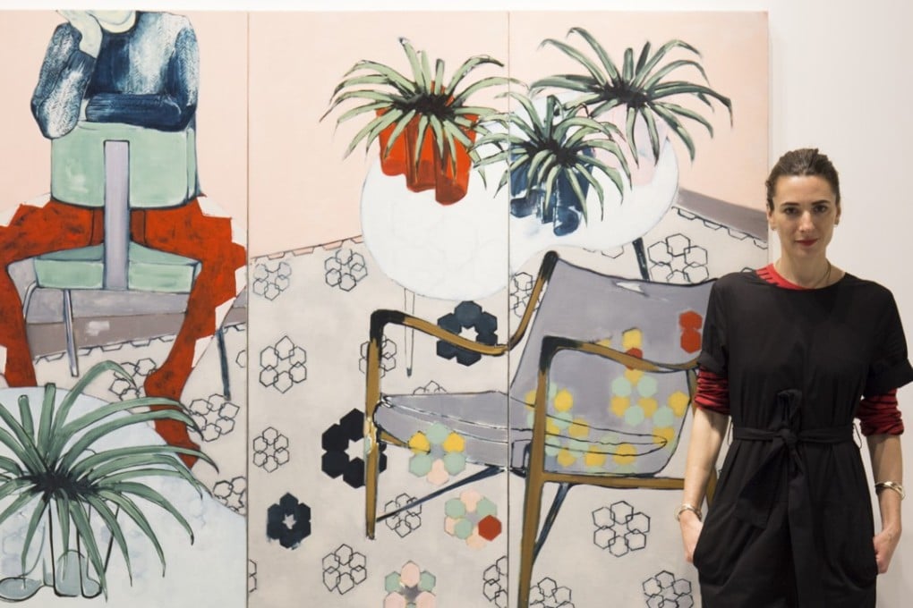 Artist Sara Berman’s solo exhibition “Big Cactus, Little Cactus” at Galerie Huit features all new works.