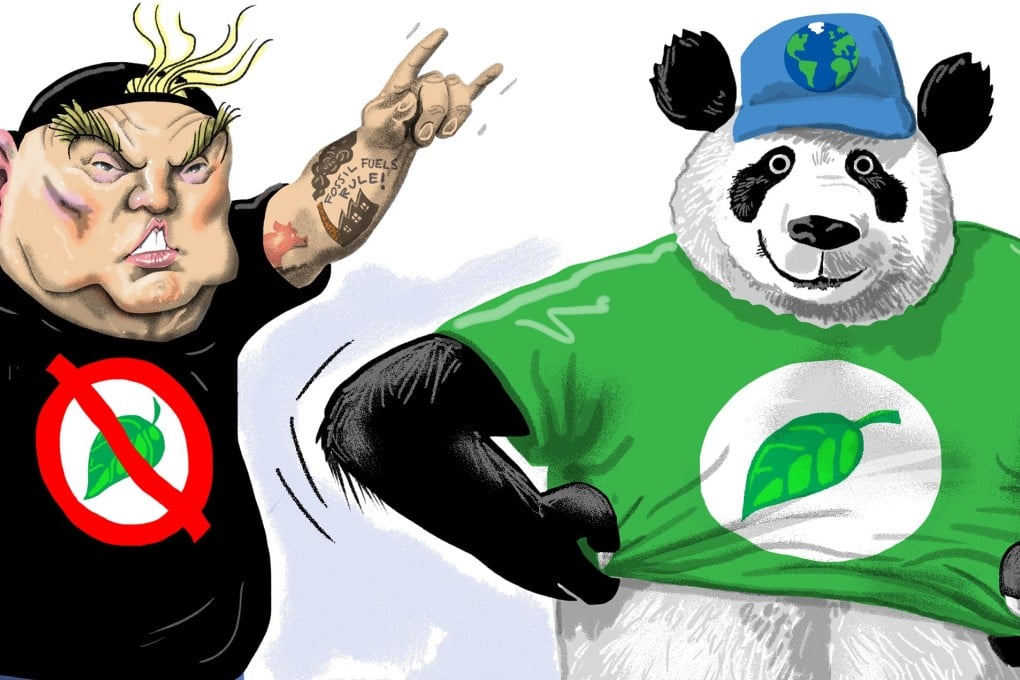 Li Shuo and Tom Baxter say China is well-placed to fill the vacuum left by Trump’s America in tackling climate change, but it must ensure investments in developing economies are directed towards clean energy and win the support of the global community