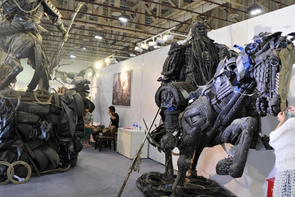 This year’s Art Amoy Art Fair featured 10,000 artworks by 1,000 Chinese and international artists.