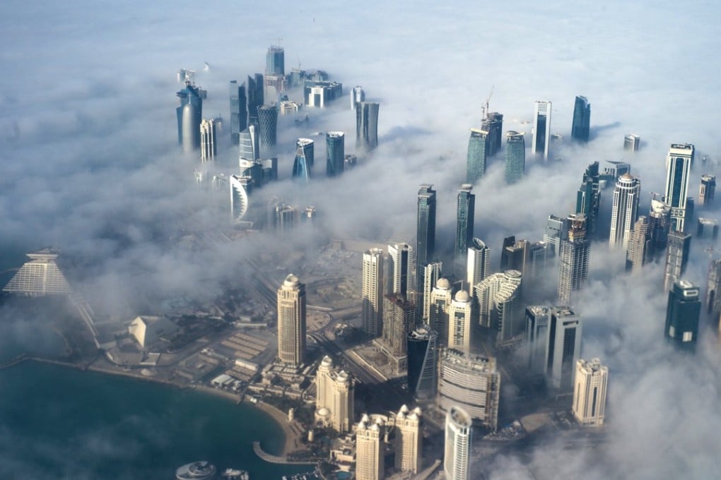 The sun rises over Doha in Qatar. Egypt, Saudi Arabia, Bahrain and the United Arab Emirates have cut off diplomatic ties with Qatar, citing its support for terrorism. Photo: EPA