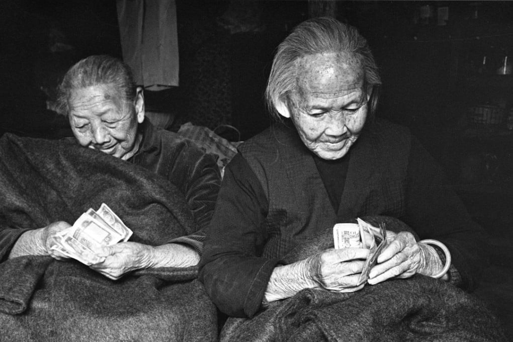 Two elderly residents of a squatter hut in Tsuen Wan. The Hong Kong government’s resettlement policy in the 1960s sowed the seeds for discontent in society. Photo: SCMP