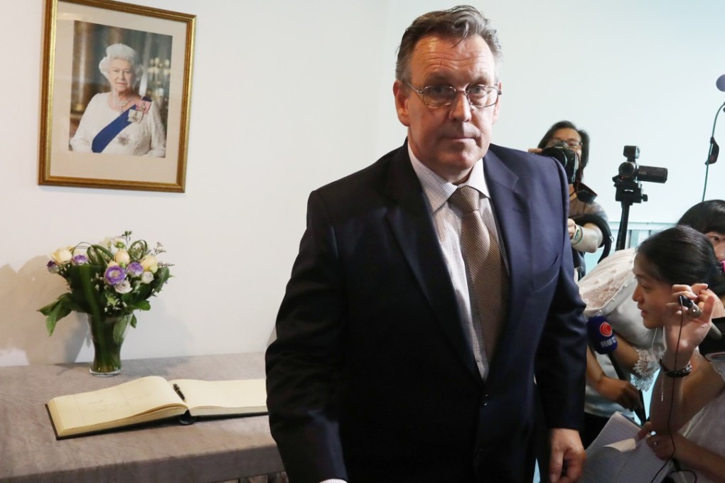 Andrew Heyn says he was not aware of anyone who has decided not to travel to the UK as a result of the London attack. Photo: Nora Tam