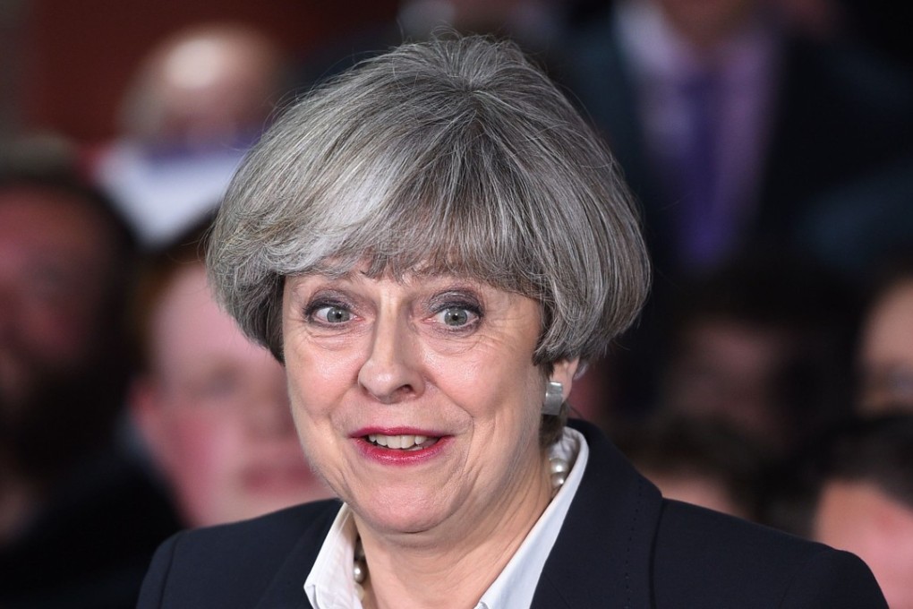 Britons go the polls on Thursday to decide if Prime Minister Theresa May will continue in office. Photo: AFP