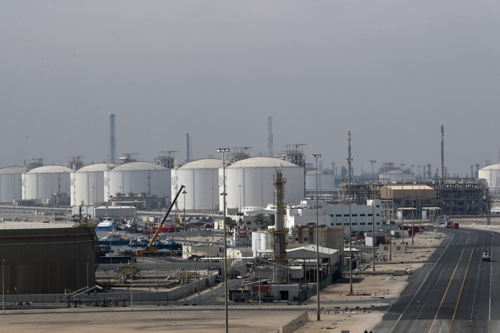 The Ras Laffan Industrial City, Qatar's main liquefied natural gas and gas-to-liquid production site, about 80km north of the capital Doha. Qatar is China’s second-biggest source of LNG. Photo: AFP