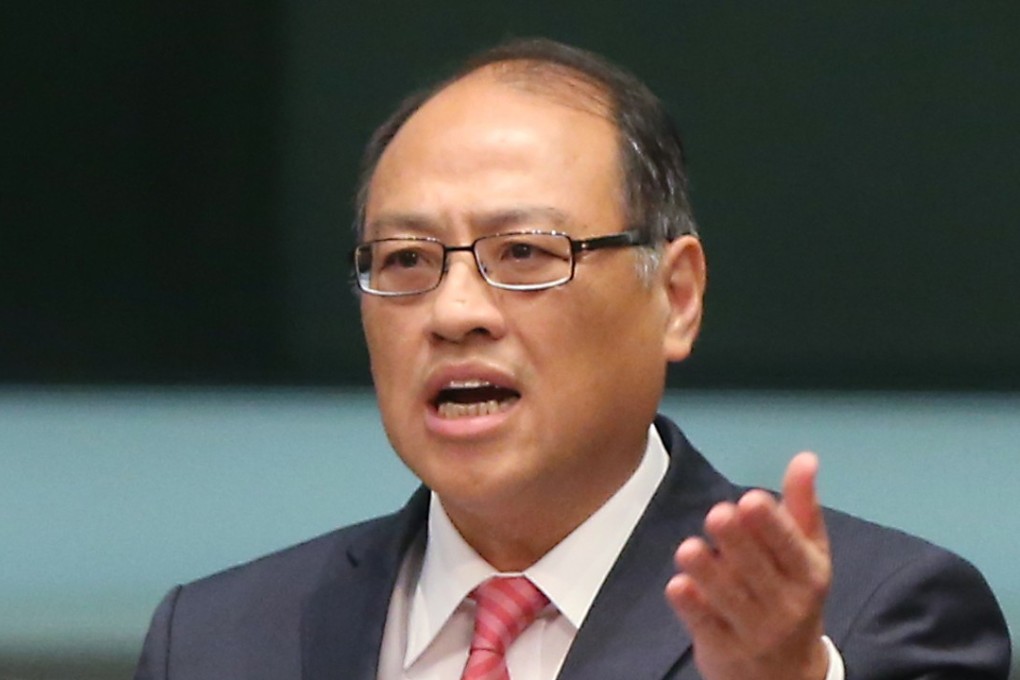 Outspoken South China official Lam Tai-fai has blasted the Hong Kong Premier League. Photo: David Wong