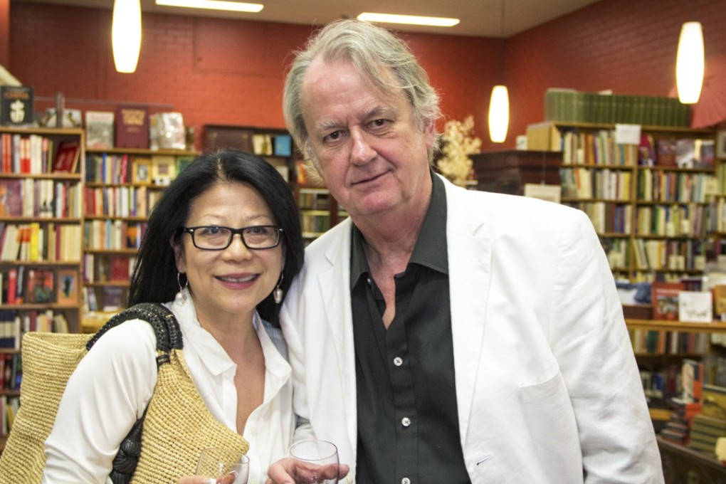 Roger Uren and his wife, Sheri Yan, in Canberra, in 2014. Picture: Thomas Uren