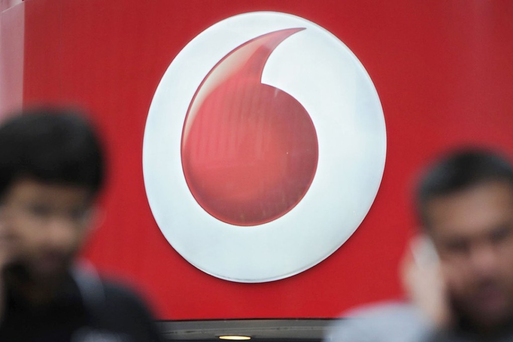 A Vodafone retail store in central London. Photo: AFP/CARL COURT