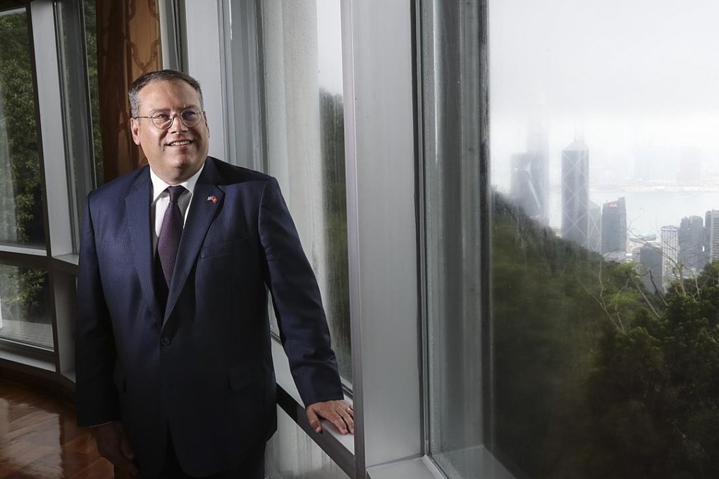 US Consul General Kurt Tong is bullish about Hong Kong’s future. Photo: Nora Tam