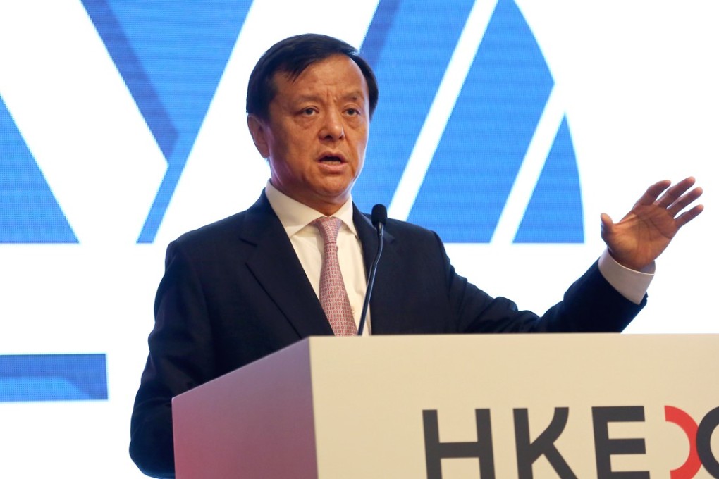 Charles Li Xiaojia, Chief Executive of HKEX. Photo: Jonathan Wong