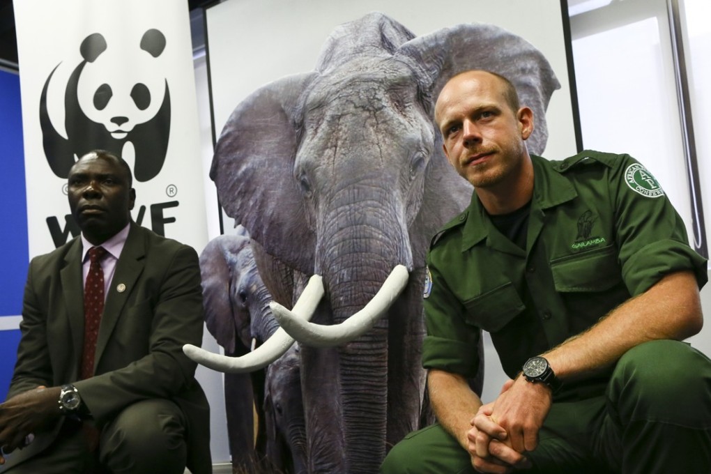 Josias Mungabwa (left) and Erik Mararv testified on Tuesday before the Legislative Council’s environmental affairs panel. Photo: Dickson Lee