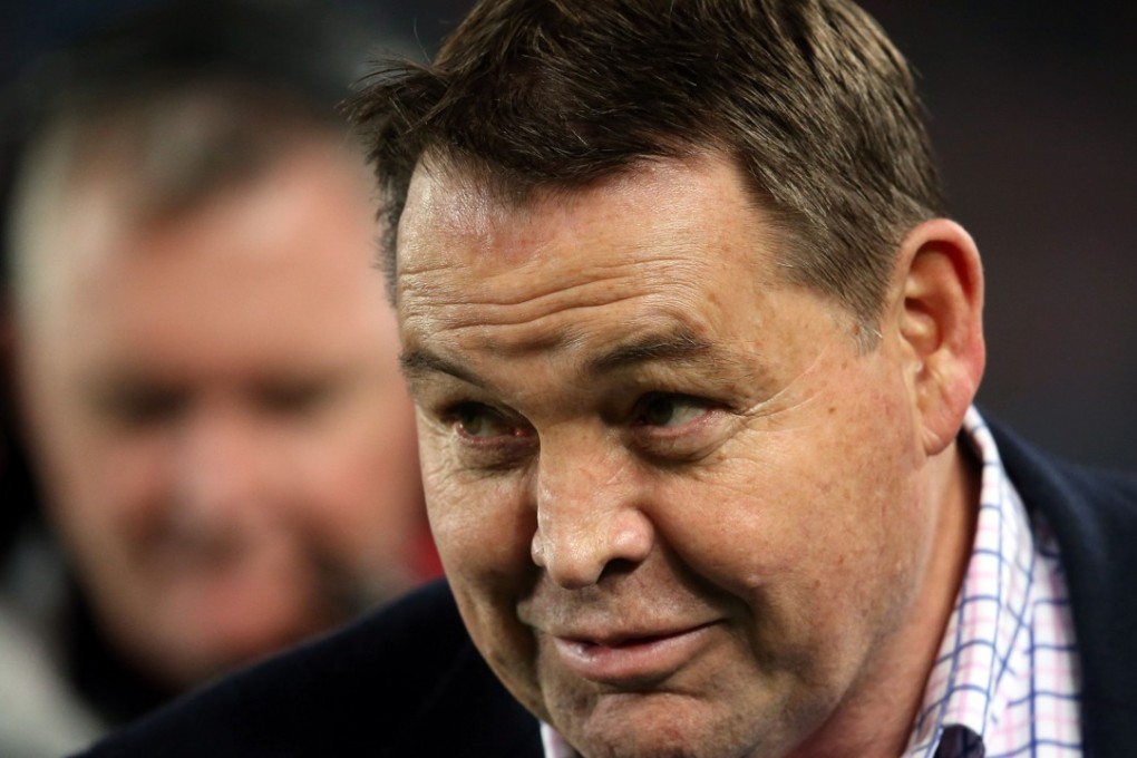 New Zealand All Blacks head coach Steve Hansen looks on during the match between the British & Irish Lions and Auckland Blues at Eden Park. Photo: AFP