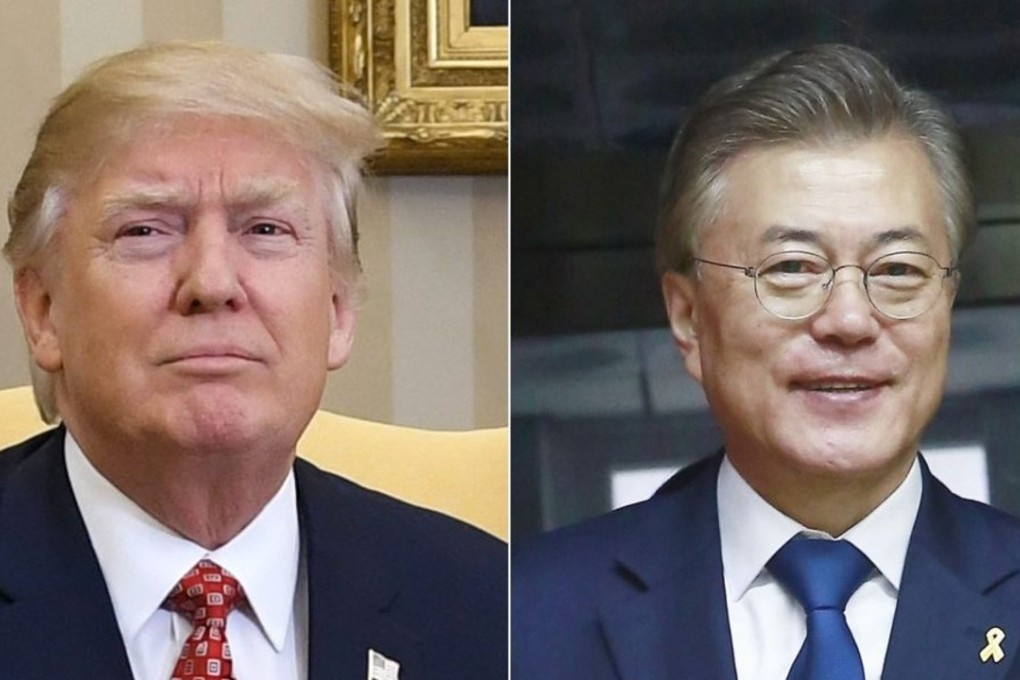 South Korea’s newly elected President Moon Jae-in is open to dialogue with the North, but Donald Trump is still undecided between talking to Pyongyang or launching a pre-emptive strike, if China proves ineffective in restraining the regime. Photo: Kyodo