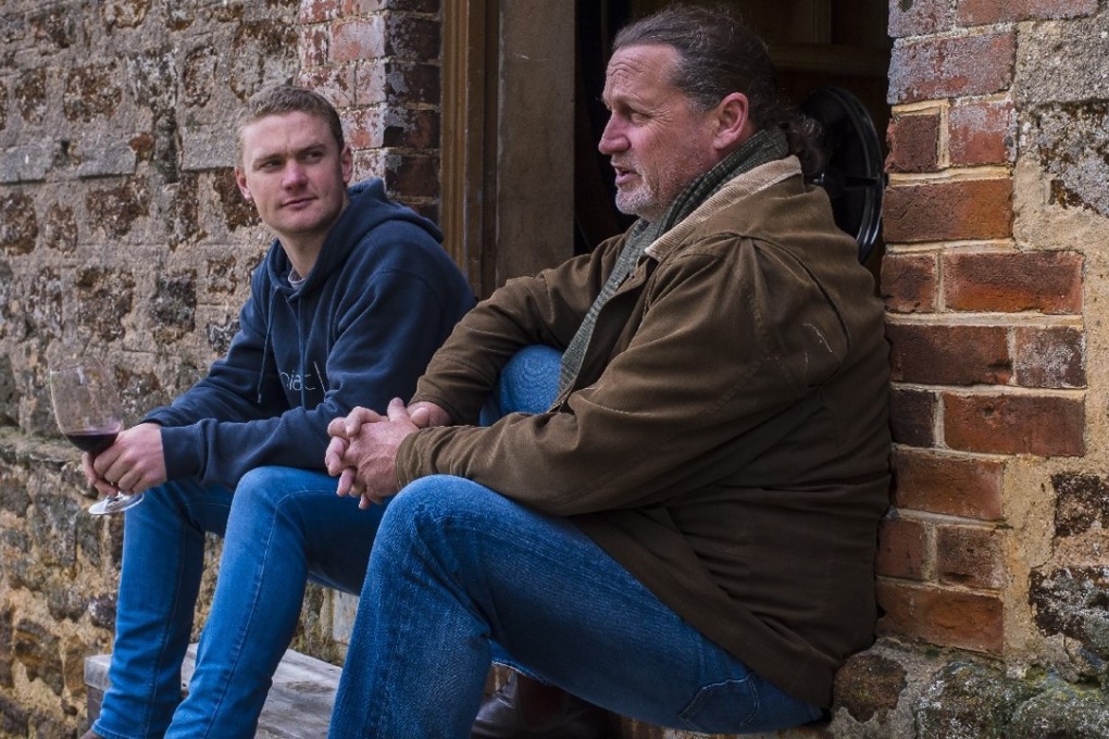 Winemakers David and Callum Powell.