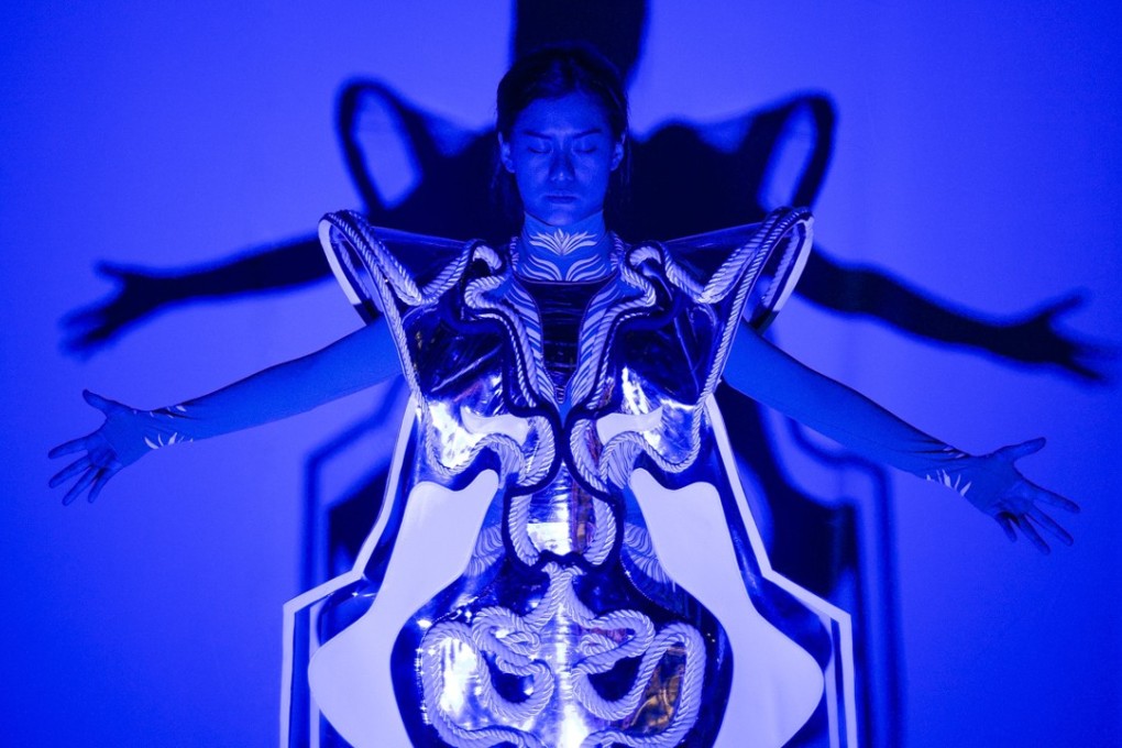 A performer in ContempoLion, staged by choreographer Daniel Yeung with costumes by Dora Ng. Photo: Mike Pickles