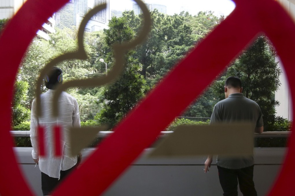 The Legislative Council is set to discuss several amendments to the Smoking (Public Health) Ordinance, including increasing the size of health warnings on cigarette packaging from the current 50 per cent to at least 85 per cent. Photo: Sam Tsang