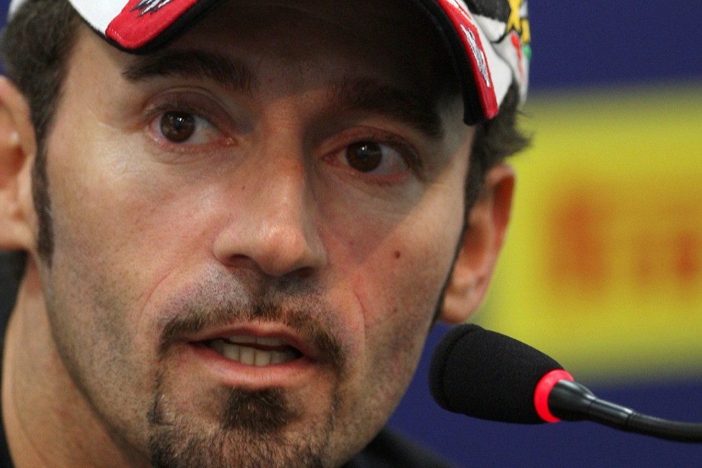 Italy's Max Biaggi has been seriously injured in a crash near Rome. Photo: Reuters