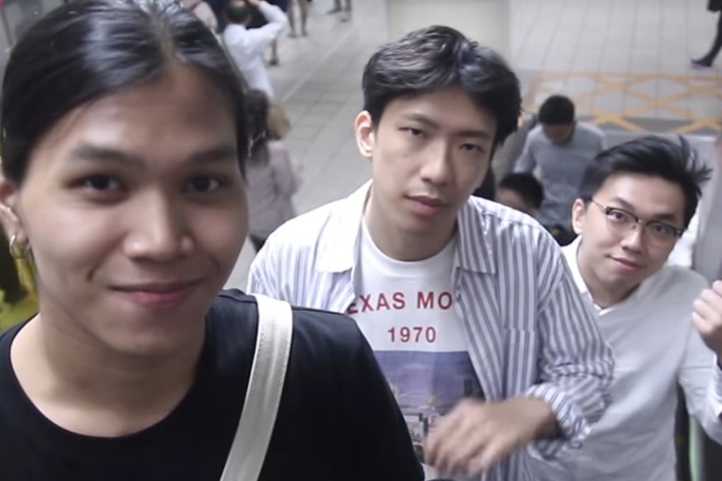 A YouTube still of the group from Bomba, a popular Hong Kong-based video lifestyle series.