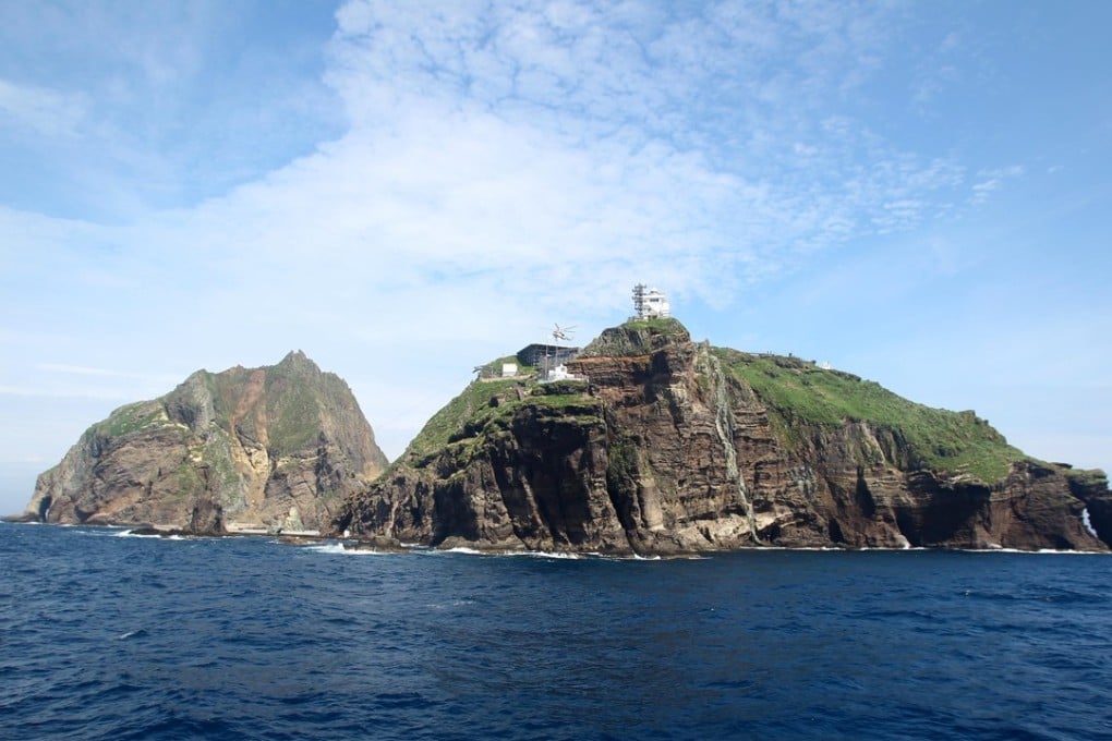 Disputed islets called Dokdo in South Korea and Takeshima in Japan. Photo: Xinhua