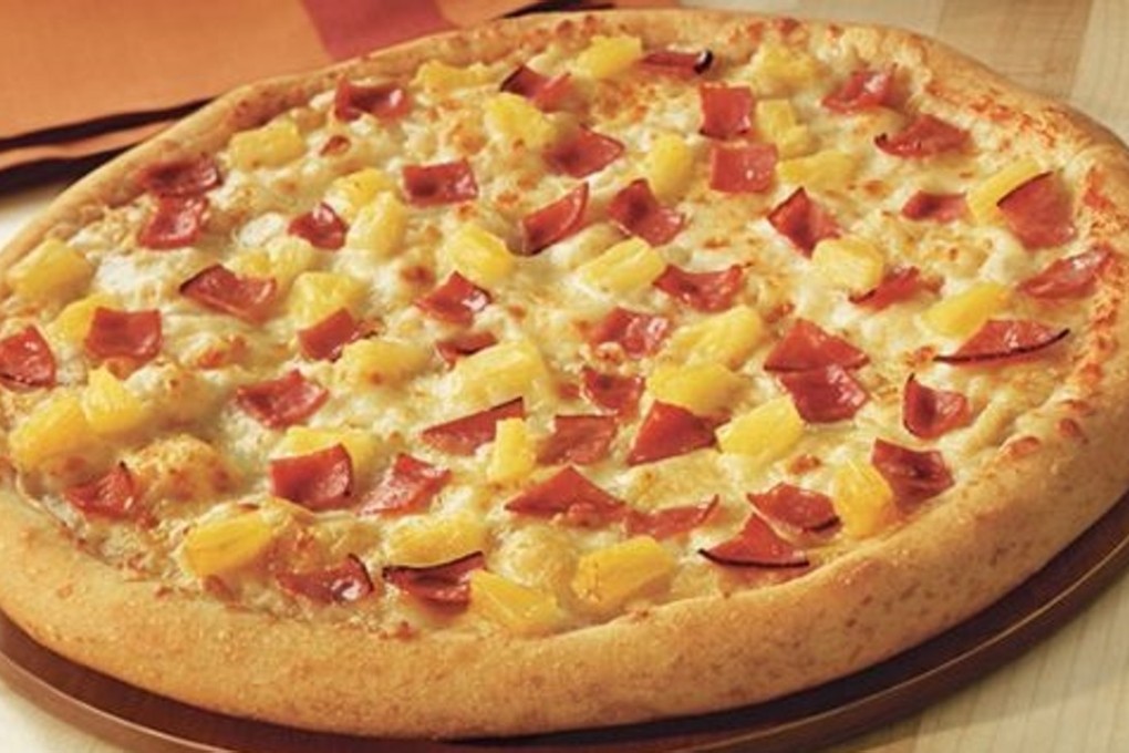 A ham and pineapple pizza. Photo: Pizza Hut