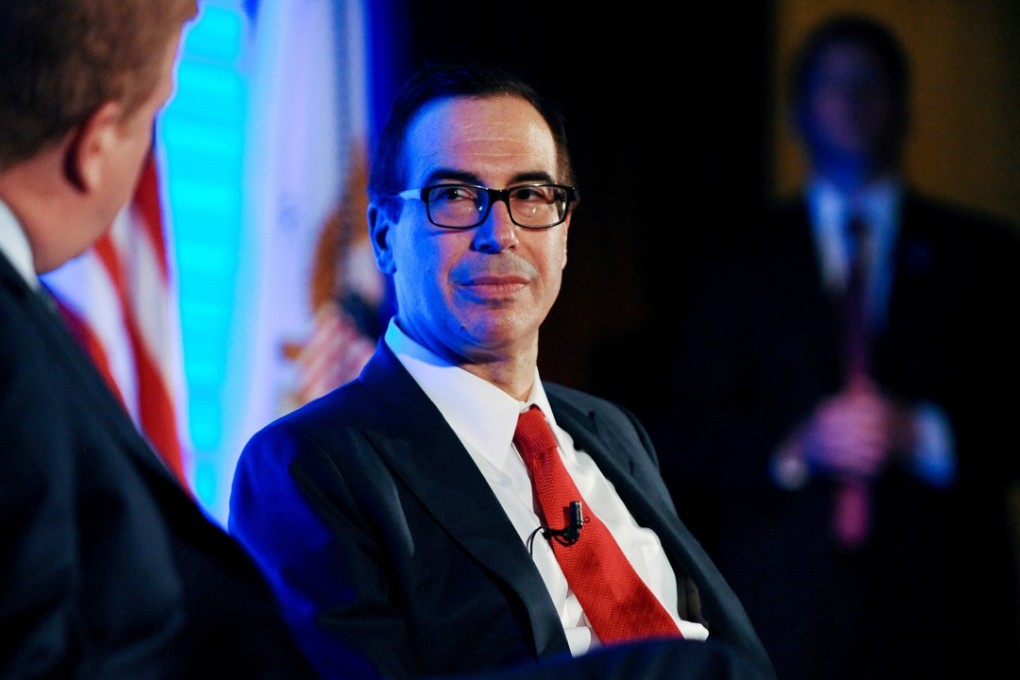 US Treasury Secretary Steven Mnuchin. Photo: Reuters