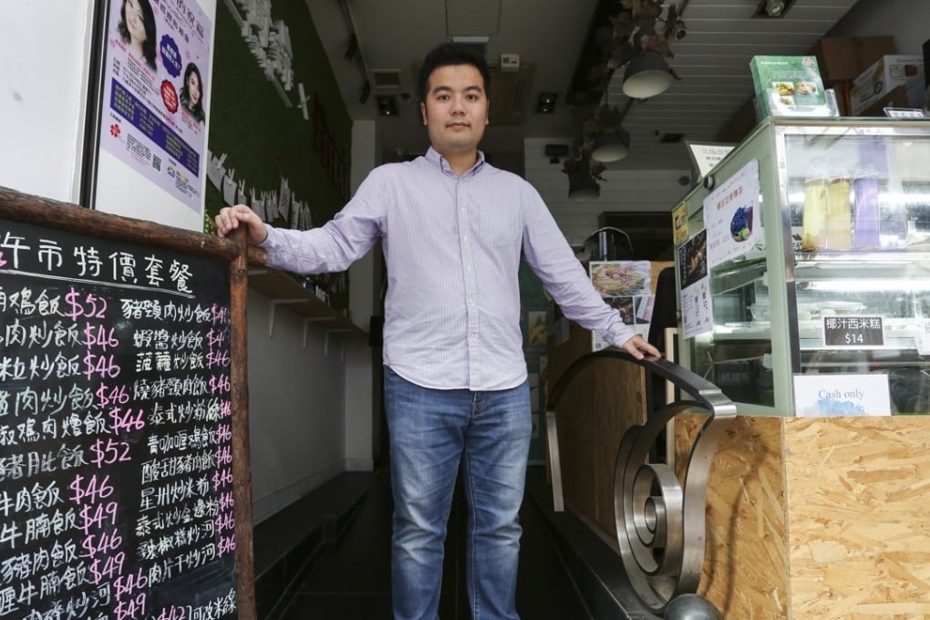 Dodo Cheng Yiu-tung, founder of Sharing Kitchen at Tum Yum Tai restaurant at the Wing Lung Building in Cheung Sha Wan. Photo: Jonathan Wong