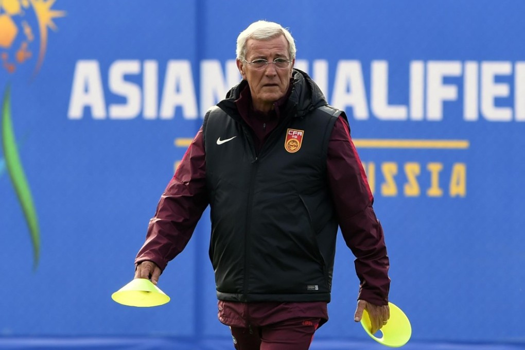 China coach Marcello Lippi. Photo: Xinhua