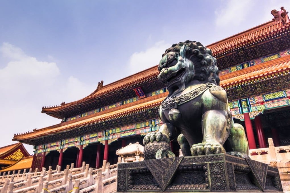 A lion protecting the Forbidden City in Beijing. Photo: Shutterstock