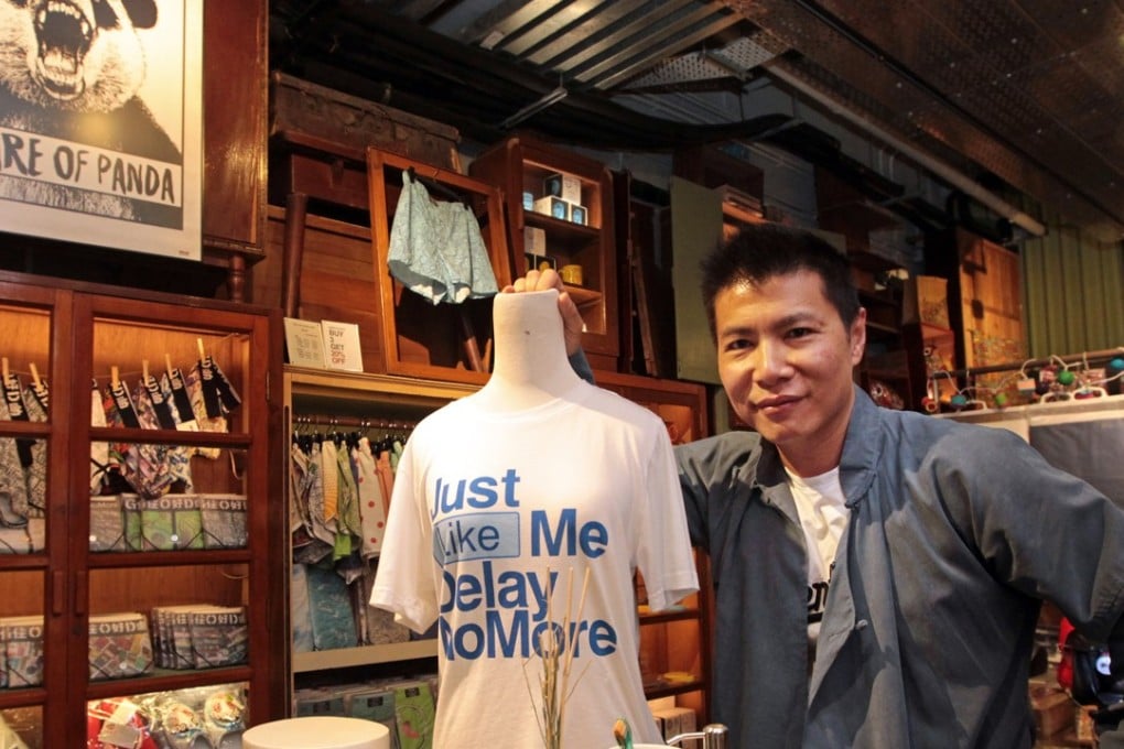 Douglas Young, boss of lifestyle brand Goods of Desire, hopes the city will become an arts hub. Photo: Bruce Yan