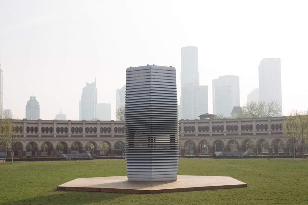 The Smog Free Tower in Beijing was set up in the capital’s 798 Art District last year.