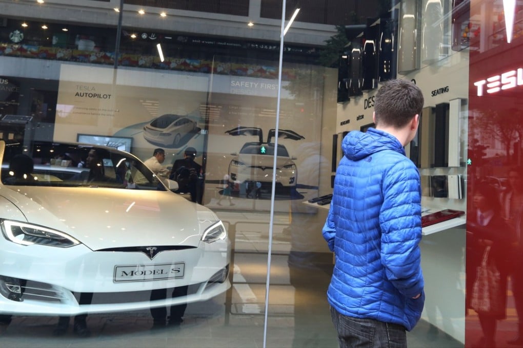 The local electronic vehicle market is 95 per cent made up of Tesla vehicles, says Charged Hong Kong co-founder Edwin Lee King-yan. Photo: Dickson Lee