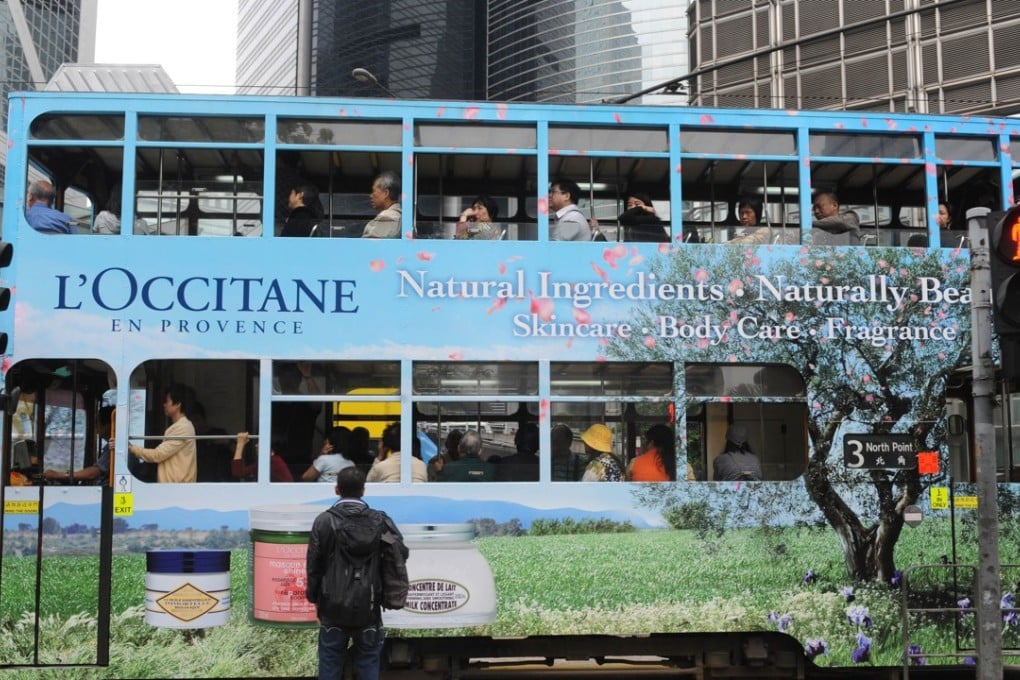 L’Occitane saw its net profit for the 12 months to March rise 16.6 per cent to €132.4 million. Photo: AFP