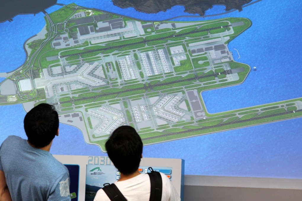 The Airport Authority says no extra costs resulting from the third runway will be directly passed on to passengers. Photo: Dickson Lee