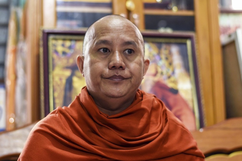 For years firebrand preacher Wirathu has used the social network as a platform to rail against the country’s embattled Muslims. File photo: AP
