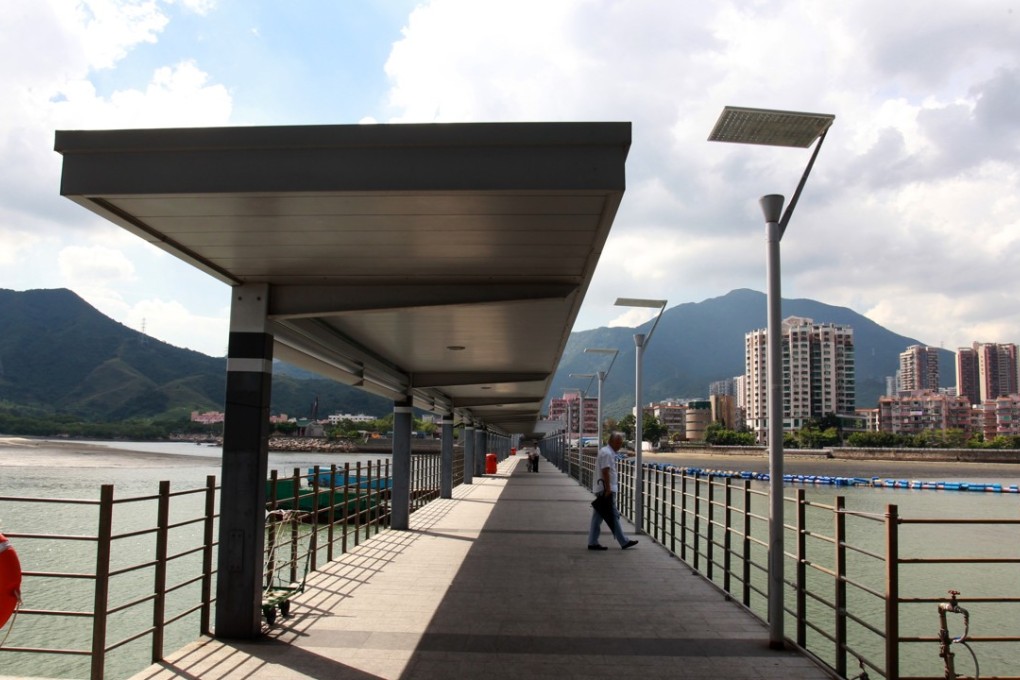 The suspects were spotted at Sha Tau Kok pier but managed to escape. Photo: May Tse