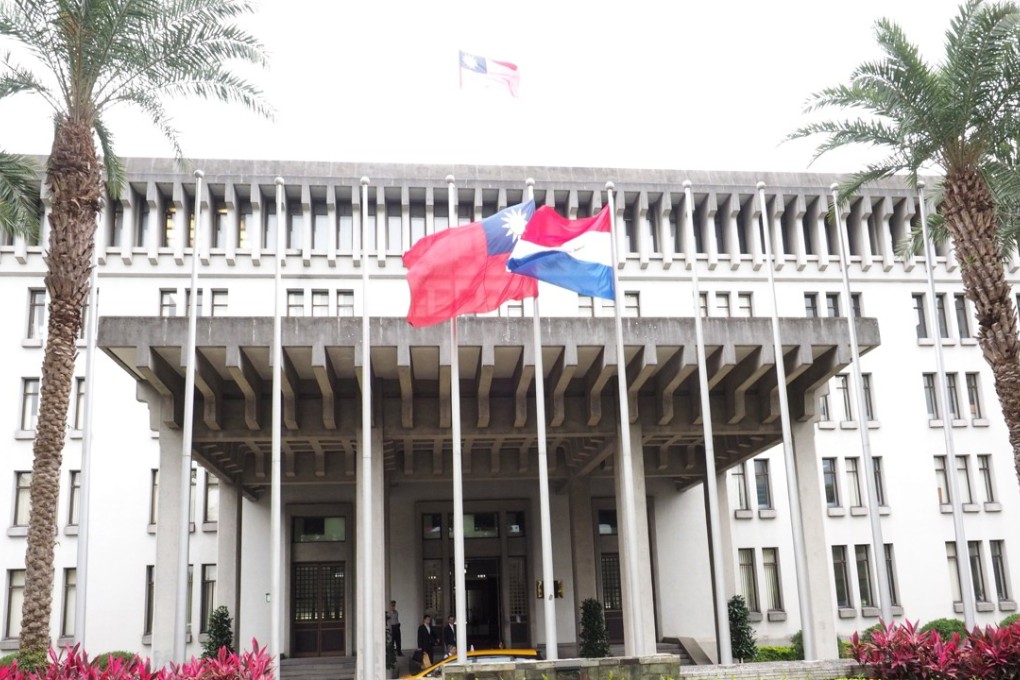 Taiwan’s foreign ministry building. The island’s government lashed out after one of its oldest allies, Panama, switched diplomatic recognition to Beijing. Photo: EPA