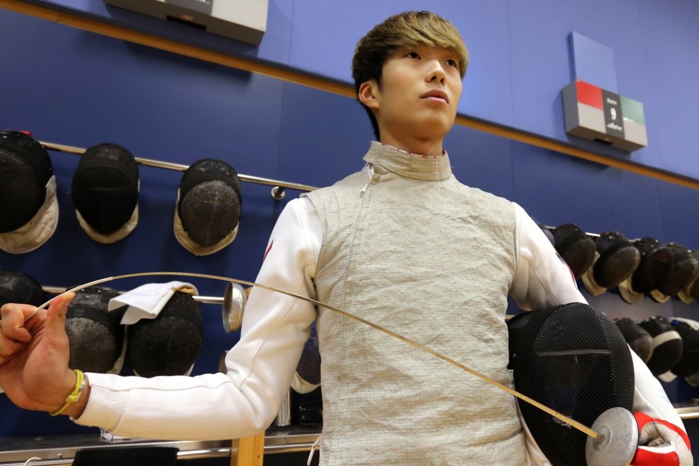 Edgar Cheung is favourite to win the Asian men’s individual foil title on Thursday. Photo: Dickson Lee