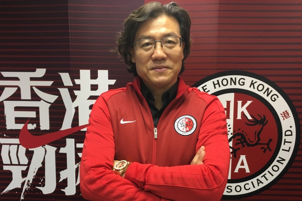 Kim Pan-gon is staying on as Hong Kong coach until after the Asian Cup qualifiers in March. Photo: Handout