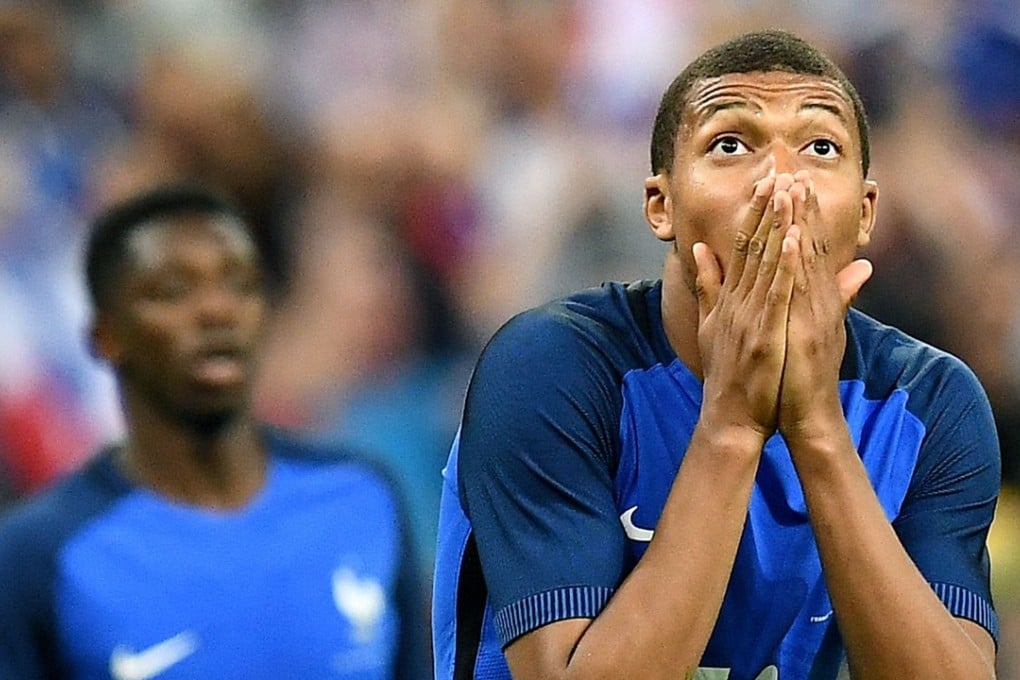 France forward Kylian Mbappe says he has been shocked by his meteoric rise. Photo: AFP
