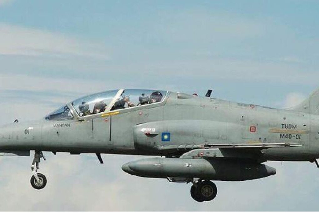 A search and rescue mission has been scrambled to locate a Royal Malaysian Air Force (RMAF) Hawk 108 fighter jet, which disappeared over Pahang skies. Photo: RMAF
