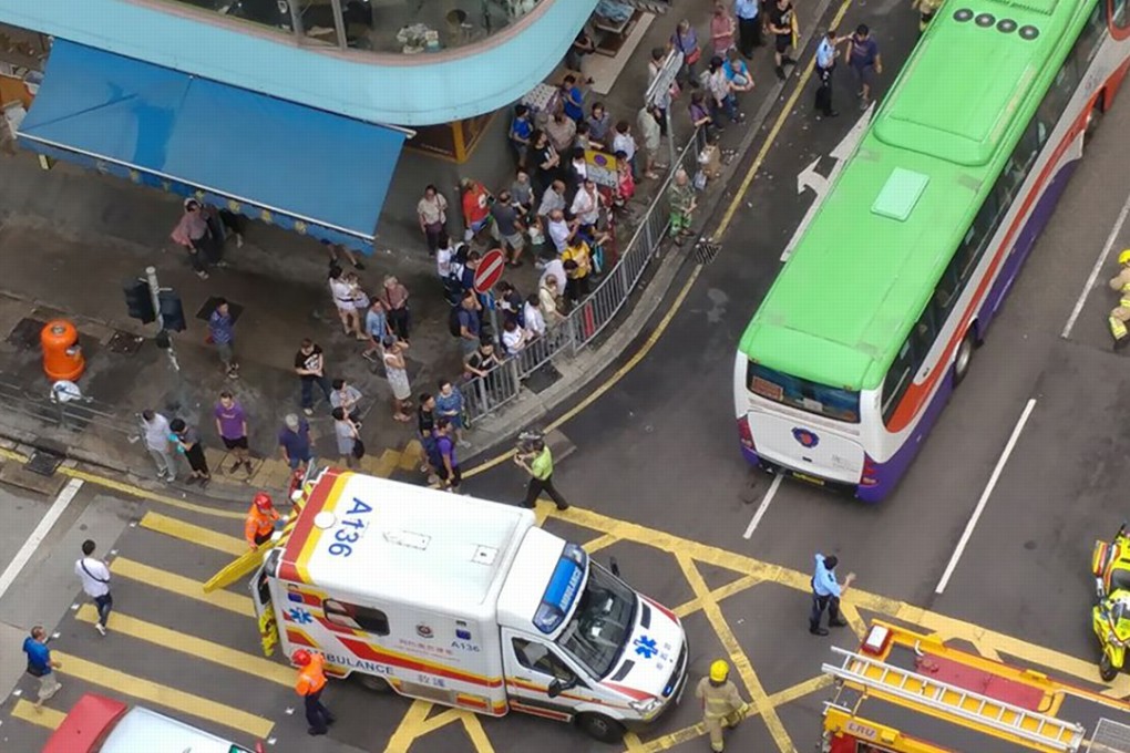 Two killed in Hong Kong after being knocked down by tour bus | South ...
