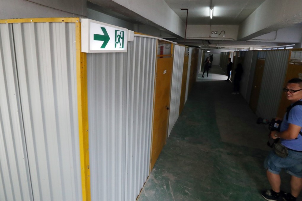 A mini-storage facility in Kwai Chung that has passed all Fire Services Department tests. Photo: Nora Tam