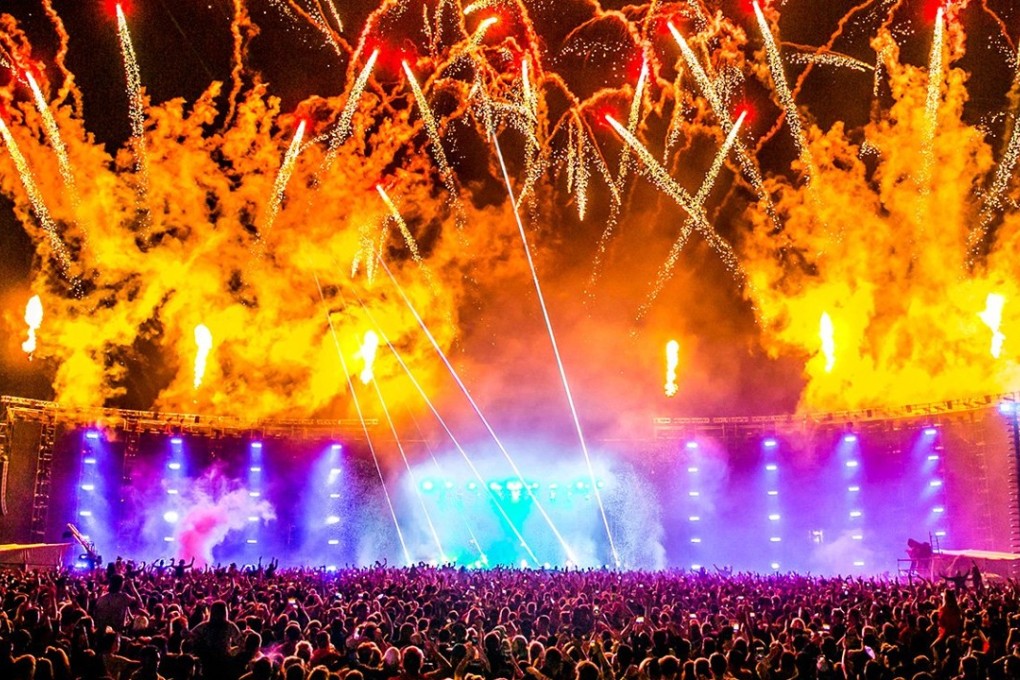 A scene from last year’s Creamfields in the UK. The international dance music event is coming to Hong Kong in December.