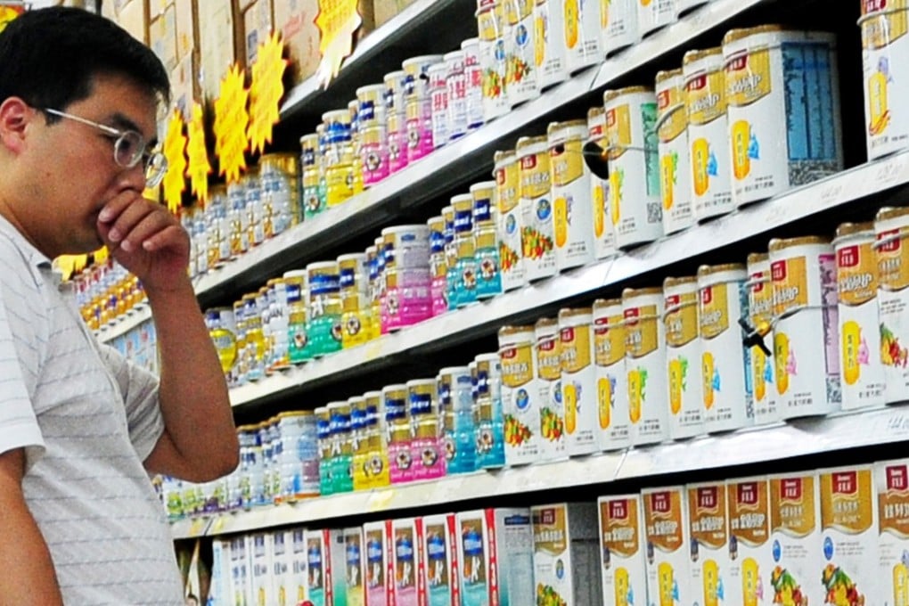 Without breast milk, some families have to make do with infant formula. Photo: AFP