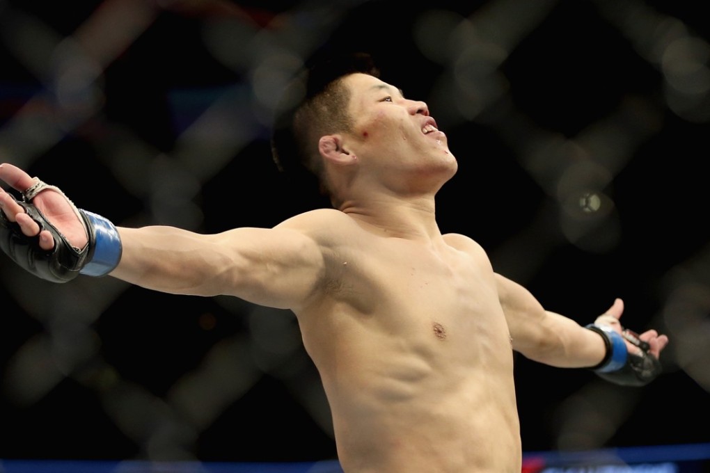 China’s Li Jingliang has the potential to become one of the biggest names in Asian MMA. Photo: Getty